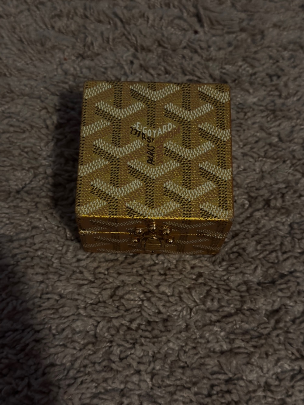 Goyard Macage Rejeux Trunk